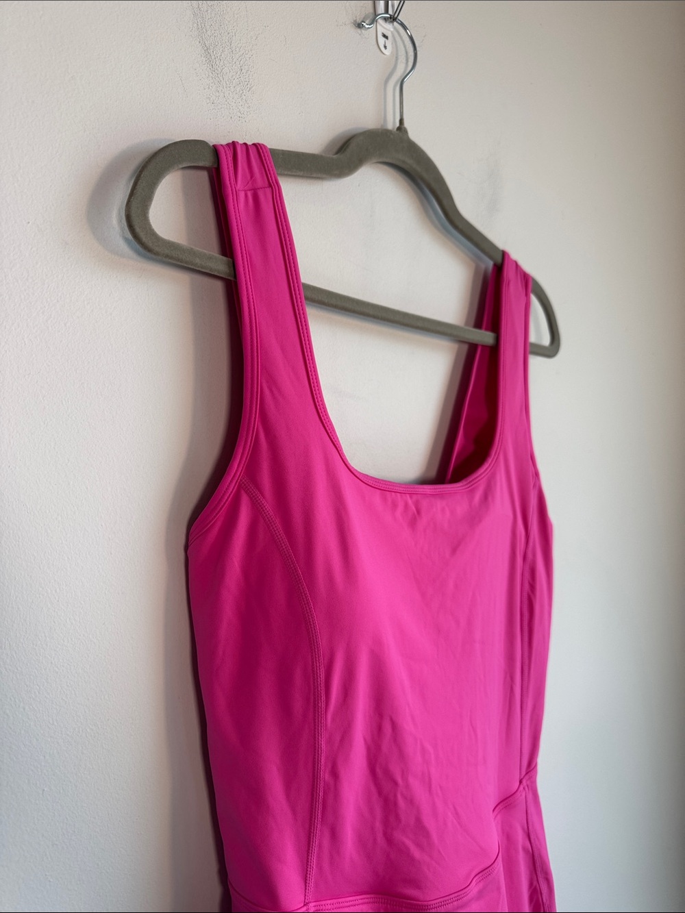 NWT Halara SoftlyZero™ Airy Mini Dance Active Dress in Fuchsia Fedora - XL - Picture 4 of 7